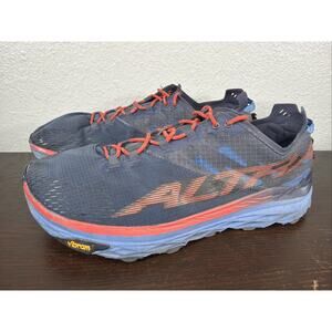 Altra Mont Blanc Trail Running Shoes ZERO DROP Foot Shape Mens 12 Vibram Sole